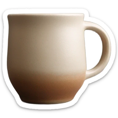 Handmade mug sticker