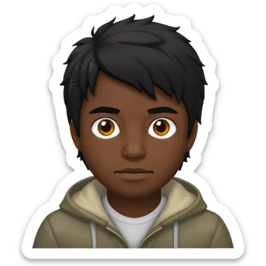 Moreno greñudo sticker