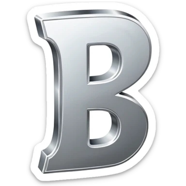 Russian ruble symbol sticker