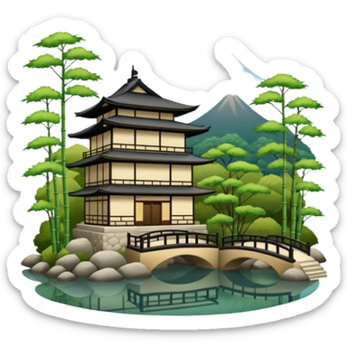 Japanese Garden Hotel sticker