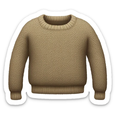Sweater  sticker