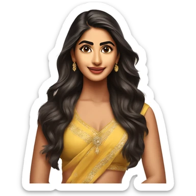 BOLLYWOOD ACTRESS Pooja Hegde sticker