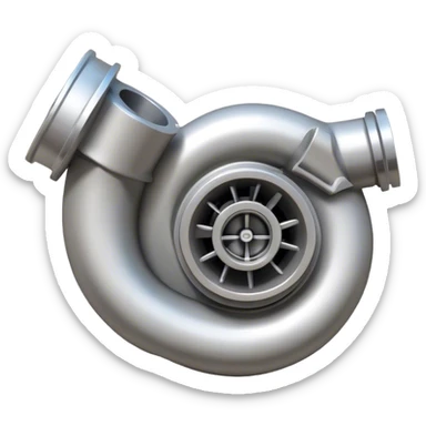 Turbocharger sticker