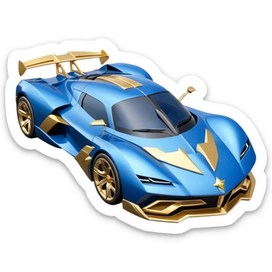 Wonder woman’s offroad capable hypercar  sticker