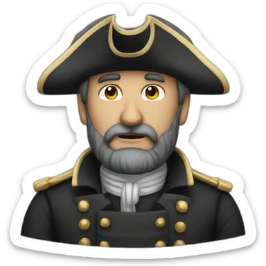 captain ahab sticker