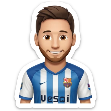 Messi forma sticker