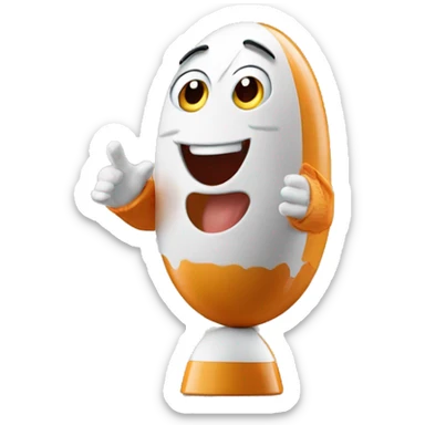 A Kinder Surprise Clapping Excitedly sticker