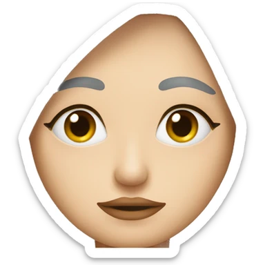 pesona deprimida con mascara para ocultar sticker