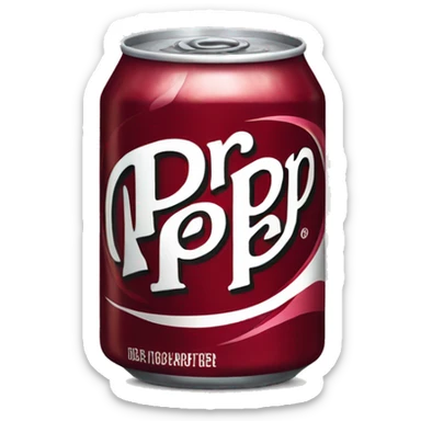 Dr Pepper soda sticker