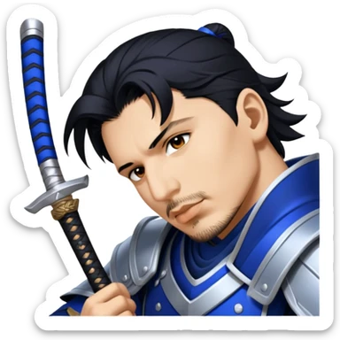 Steadfast Samurai sticker