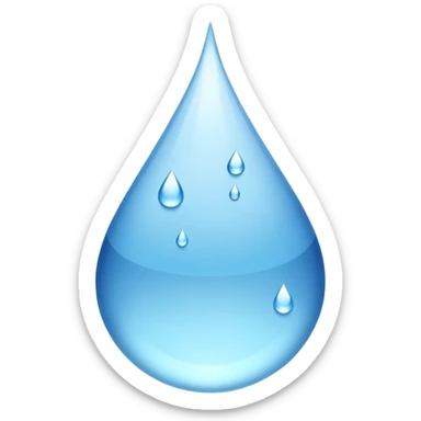 Cup of water sticker