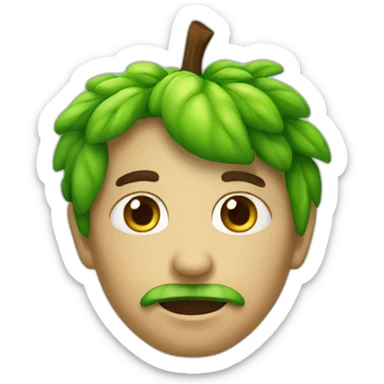 Manzana verde sticker