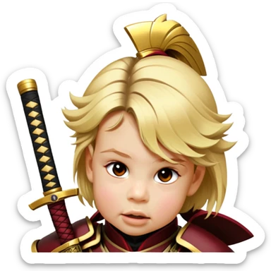 Samurai Leader sticker