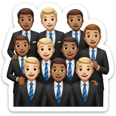 BBC Billion Dollar Boys club sticker