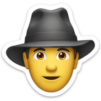 Where-is-my-hat sticker