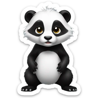 skunk-panda-hybrid full body sticker