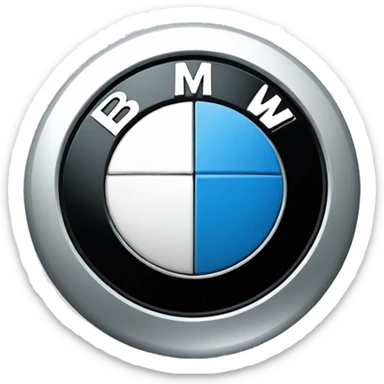 bmw logosu sticker