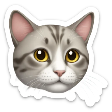 Cat sticker