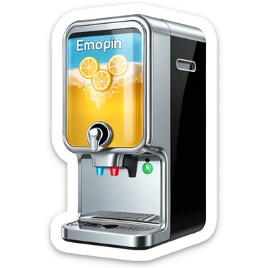 Digital soda dispenser   sticker