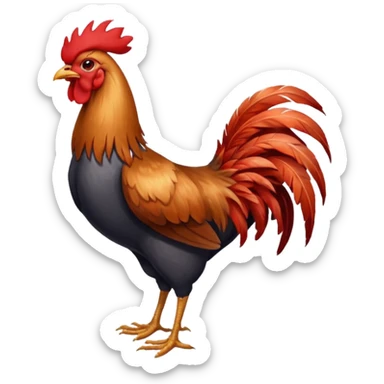 a cock sticker
