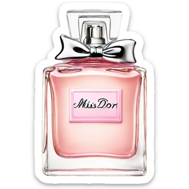 Miss Dior perfume  sticker