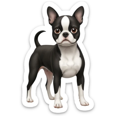 Boston Terrier sticker