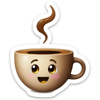 Coffe sticker