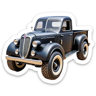 1:10 off-road lcg smoking Arrma Traxxas Basher Wednesday Adam’s 1954 blackened tarnished hotrod streamlined anime jaguar extended cab rc pickup (ridiculously extra wide low-profile pin tires chrome wheels without fenders) sticker