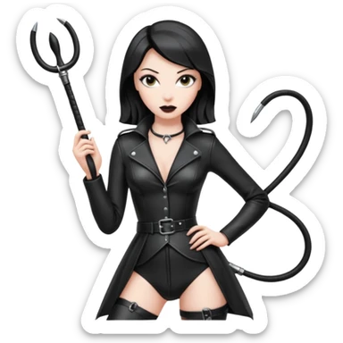 dominatrix sticker