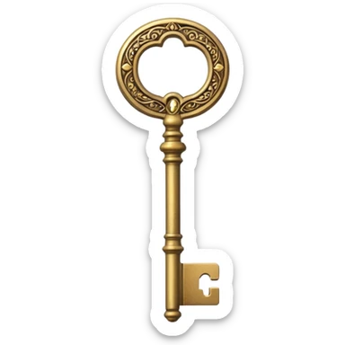 real estate key sticker
