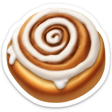 Cinnamon roll sticker