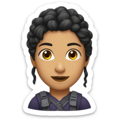 Maeva ghennam sticker