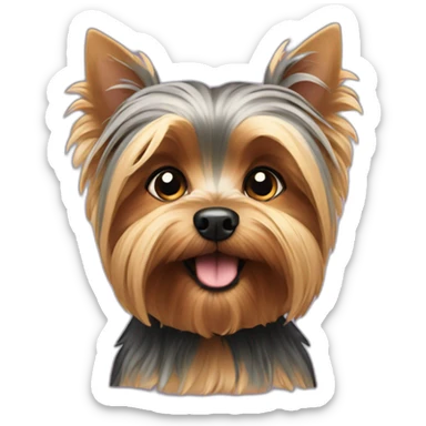Yorkshire Terrier Dog sticker