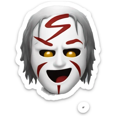 Slipknot style logo that says slipslugs sticker