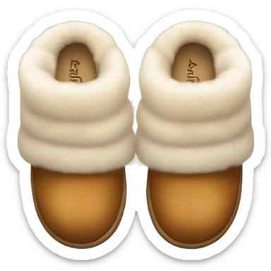 UGG slippers  sticker