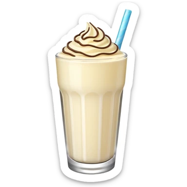 protein shake sticker