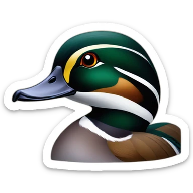 Wood Duck sticker