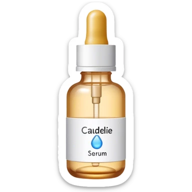 Caudelie serum  sticker