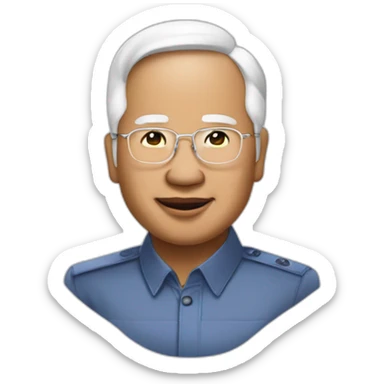 not malaysian najib but indonesian ainun najib data scientist kawal pemilu sticker