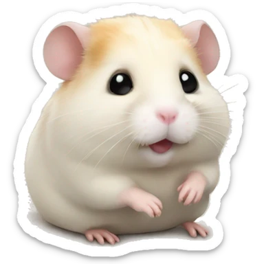 hamster sticker