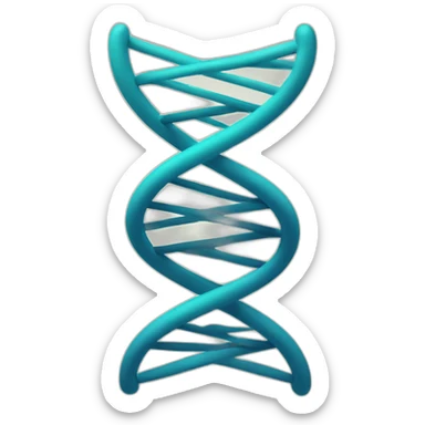DNA Double Helix  sticker