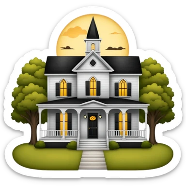 southern gothic sticker