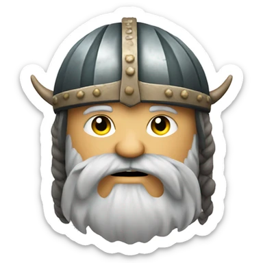 hache viking sticker