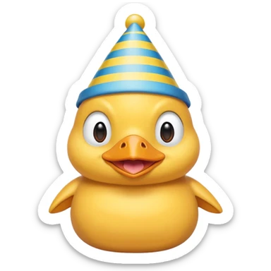 Happy birthday psyduck sticker