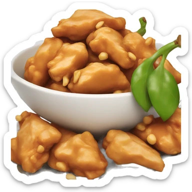 Kung Pao Chicken sticker