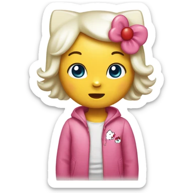 Hello kitty sticker