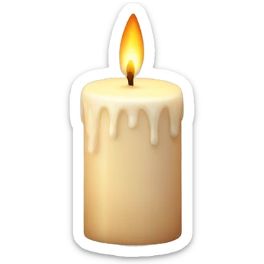 Candle sticker