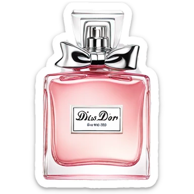 Miss dior perfume sticker