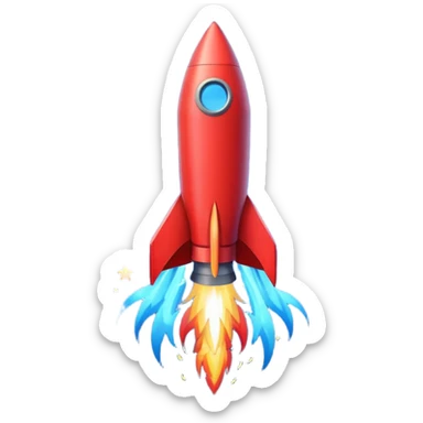 firework rocket sticker