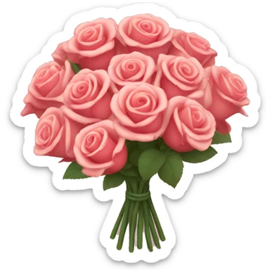 Rose bouquet  sticker